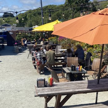 Highway 1 Brewing Company - View from the stage, beautiful day - Breweries Near Me - Pescadero, California Highway 1 Brewing Company - View from the stage, beautiful day - Breweries Near Me - Pescadero, California