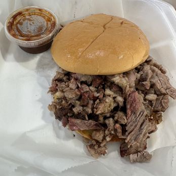 Hiram Clarke BBQ - Chopped Brisket - Barbeque Near Me - Houston, Texas