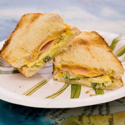 Maika'i Market - Ham Egg and Cheese Melt (@miguelmoralesphotography on Instagram)