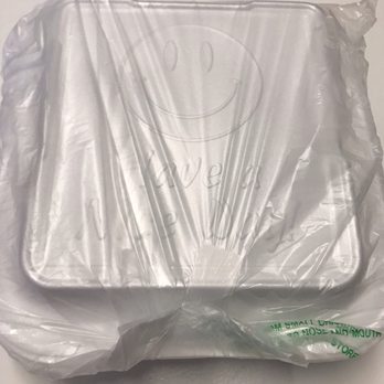 Rialto Thai Kitchen - How they packed the beef salad so it wouldn't spill. - Thai Near Me - Rialto, California