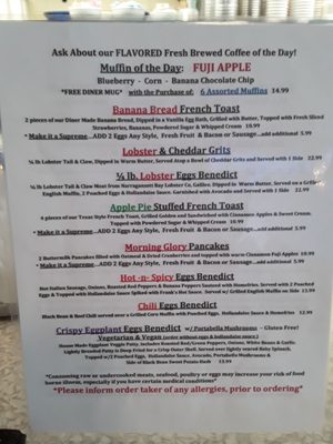 Menu photo 1 Jigger's Diner East Greenwich, RI Menu photo 1 Jigger's Diner East Greenwich, RI