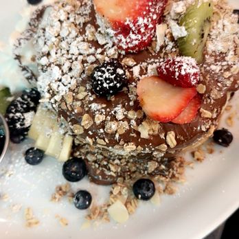 Bistro Café - Nutella pancakes - Breakfast & Brunch Near Me - Coral Gables, Florida Bistro Café - Nutella pancakes - Breakfast & Brunch Near Me - Coral Gables, Florida