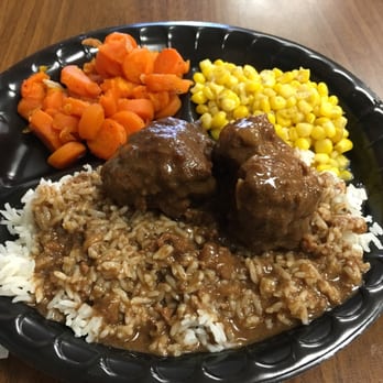 Green's Cafe - Meatball Stew lunch special! - Burgers Near Me - Jennings, Louisiana
