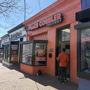 The Peach Cobbler Factory - Outside - Desserts Near Me - Washington, DC, District of Columbia The Peach Cobbler Factory - Outside - Desserts Near Me - Washington, DC, District of Columbia