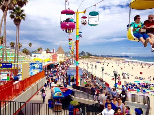Santa Cruz Beach Boardwalk by null