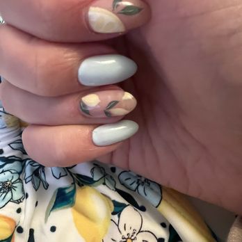 Hi Nail Eyelash - Blue lemon design to match my bathing suit! - Nail Salons Near Me - Sunnyvale, California Hi Nail Eyelash - Blue lemon design to match my bathing suit! - Nail Salons Near Me - Sunnyvale, California