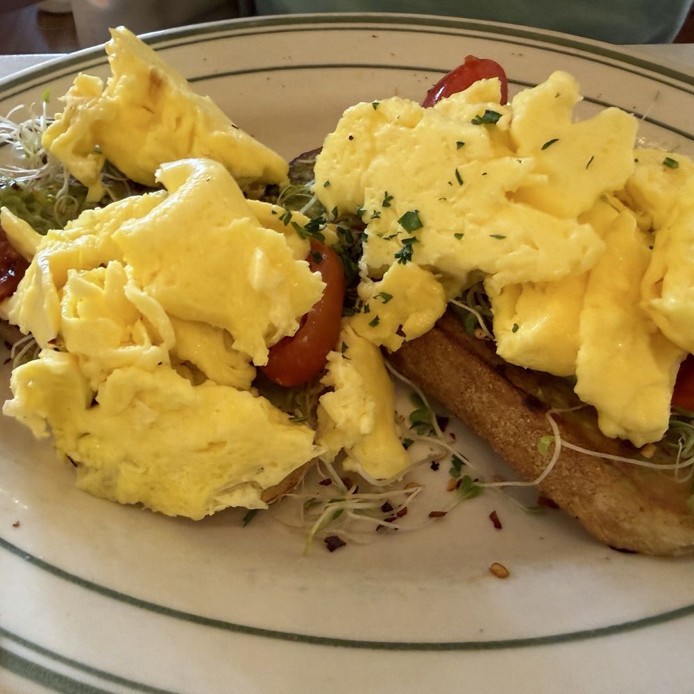 Saint Blaise - Avo toast - my daughter wanted scrambled eggs 07.25.2026 - American Near Me - Midland, Texas Saint Blaise - Avo toast - my daughter wanted scrambled eggs 07.25.2026 - American Near Me - Midland, Texas