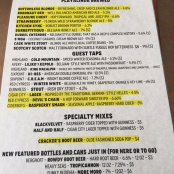 Hardware Store Brewing - Menu - New American Near Me - Titusville, Florida Hardware Store Brewing - Menu - New American Near Me - Titusville, Florida
