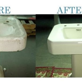 High Tech Reglazing - before and after - General Contractors Near Me - Pawtucket, Rhode Island High Tech Reglazing - before and after - General Contractors Near Me - Pawtucket, Rhode Island
