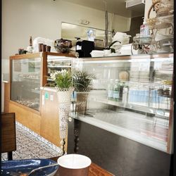 Chelsy's Bakery Restaurant - Coffee and counter.