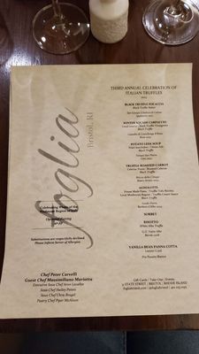 Menu photo 6 Foglia Bristol, RI