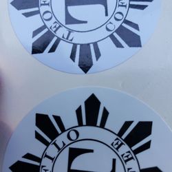 Fresh Prints Design - Sample stickers