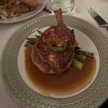 Arlo Kitchen and Bar - Pork chop with asparagus - Seafood Near Me - Northport, New York Arlo Kitchen and Bar - Pork chop with asparagus - Seafood Near Me - Northport, New York