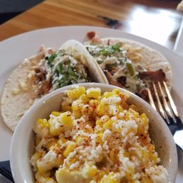 Iron City Pork Tacos w/Street Corn Off the Cob