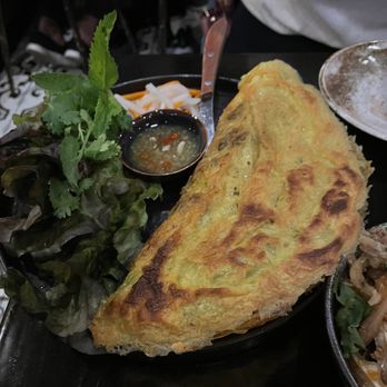Saigon Social - Vietnamese Crepe - Banh Xeo seafood style - Vietnamese Near Me - New York, New York Saigon Social - Vietnamese Crepe - Banh Xeo seafood style - Vietnamese Near Me - New York, New York