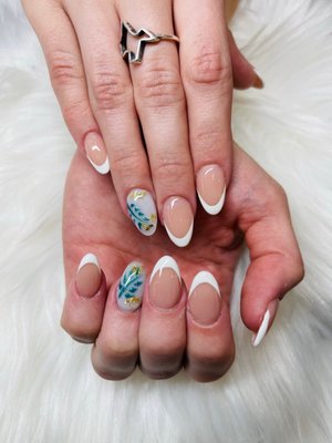 Manicure - MANICURE:

GALAXY NAILS - manicure

PARAFFIN $8+

DESIGN $3+

GEL ADD-ON $15+

CLASSIC MANICURE $17
Hand soak, nail trim and shape, cuticle care, massage with lotion, and polish with a color of your c read more...

HOT STONE MANICURE $32
Classic Manicure + organic masque with a hot towel + a warm basalt stones massage.

SHELLAC/GEL MANICURE $32
Shellac gel polish is hassle free! No drying time and no smudging. It stays glossy and lasts longer read more...

FRENCH	$5+