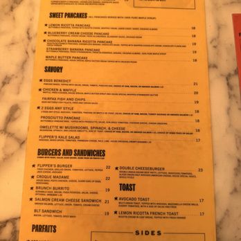 Flipper's - Menu - Pancakes Near Me - West Hollywood, California Flipper's - Menu - Pancakes Near Me - West Hollywood, California
