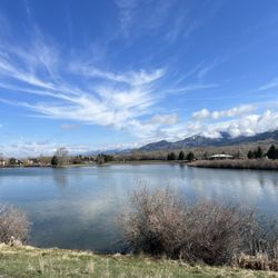 Glenn Lake Rotary Park - View of park on opposite shore