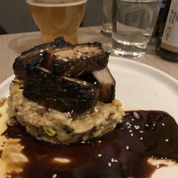 Cultivate Craft Kitchen - Japanese Style Risotto and Pork - meat was tasty - New American Near Me - Draper, Utah