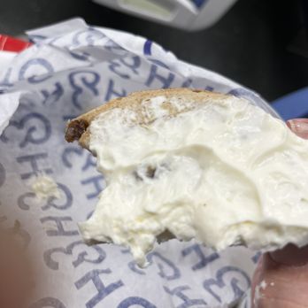 H&H Bagels - Wtf is this. They're soooo stingy with the CC. - Bagels Near Me - New York, New York H&H Bagels - Wtf is this. They're soooo stingy with the CC. - Bagels Near Me - New York, New York
