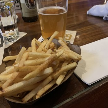Harry's on the Hill - These Fries are McDonald's Quality just the right amount of salt! - Burgers Near Me - Providence, Rhode Island