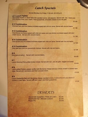 Menu photo 7 Maria Cuca's Mexican Cuisine Keller, TX Menu photo 7 Maria Cuca's Mexican Cuisine Keller, TX