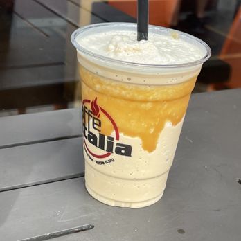 Caffe Italia - Blended caramel latte - Coffee & Tea Near Me - San Diego, California