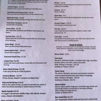 Cracker's Bar & Grill - Menu - Seafood Near Me - Crystal River, Florida Cracker's Bar & Grill - Menu - Seafood Near Me - Crystal River, Florida