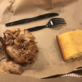 Mission BBQ - Pulled pork & corn bread - Barbeque Near Me - Pittsburgh, Pennsylvania
