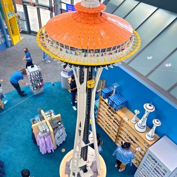 Space Needle - The space needle made in Legos - Landmarks & Historical Buildings Near Me - Seattle, Washington Space Needle - The space needle made in Legos - Landmarks & Historical Buildings Near Me - Seattle, Washington