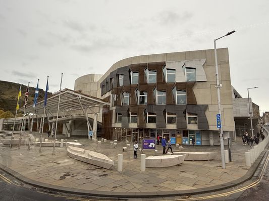 Scottish Parliament Building by null