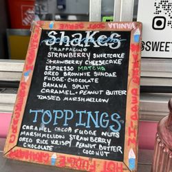 Shake Menu