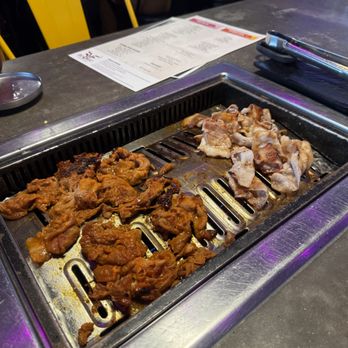 Unlimeat - Thin sliced pork belly and spicy pork bulgogi - Korean Near Me - Fairfax, Virginia