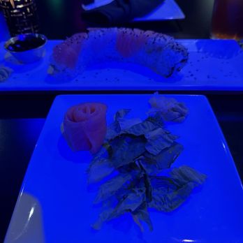 Rock N Roll Sushi - Rainbow roll and Fresh Salmon Sashimi - Sushi Bars Near Me - Locust Grove, Georgia Rock N Roll Sushi - Rainbow roll and Fresh Salmon Sashimi - Sushi Bars Near Me - Locust Grove, Georgia