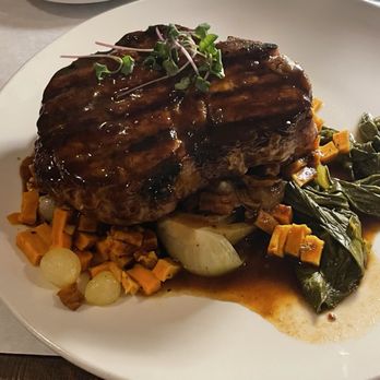 39 Rue de Jean - My grilled bone-in pork chop dinner - French Near Me - Charleston, South Carolina 39 Rue de Jean - My grilled bone-in pork chop dinner - French Near Me - Charleston, South Carolina