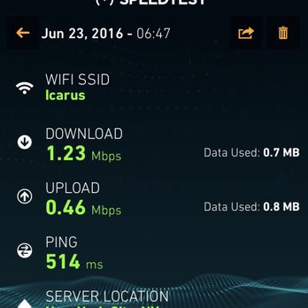 Spectrum - Speed test result - Television Service Providers Near Me - New York, New York