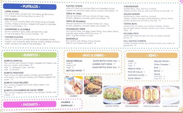 Menu photo 1 Tatema Kansas City, MO Menu photo 1 Tatema Kansas City, MO