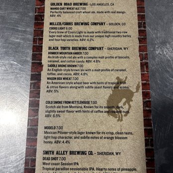 Powder River Pizza - Good beer menu - Pizza Near Me - Sheridan, Wyoming Powder River Pizza - Good beer menu - Pizza Near Me - Sheridan, Wyoming