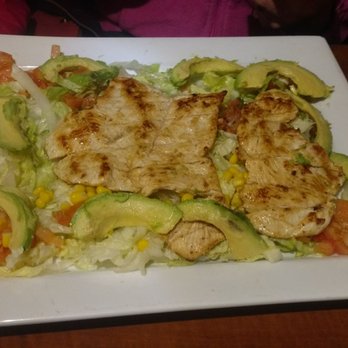 Esmeralda Grill - Grilled chicken salad with avocados! - Mexican Near Me - Cary, North Carolina Esmeralda Grill - Grilled chicken salad with avocados! - Mexican Near Me - Cary, North Carolina