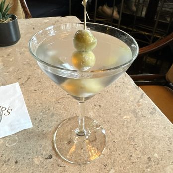 Olivers - Gin martini with blue cheese stuffed olives - Lounges Near Me - Seattle, Washington