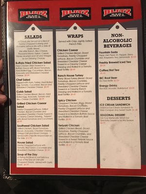 Menu photo 6 Blitz Bar & Grill Sparks, NV Menu photo 6 Blitz Bar & Grill Sparks, NV