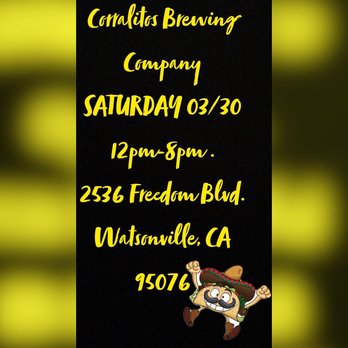 El Buen Taco - Corralitos Brewing Company Tomorrow 12pm-8pm! Come check us out! - Tacos Near Me El Buen Taco - Corralitos Brewing Company Tomorrow 12pm-8pm! Come check us out! - Tacos Near Me