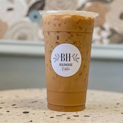 Bold House - Hazelnut protein iced coffee,