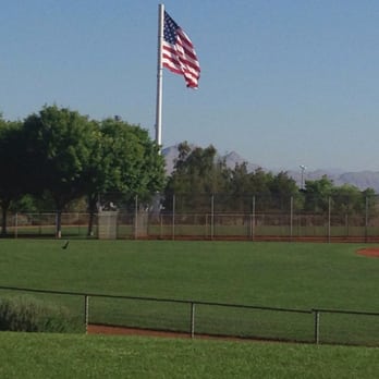 Mission Hills Park - The view from a bench at Mission Hills - Parks Near Me - Henderson, Nevada
