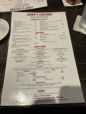 Menu photo 1 Jerry's Seafood Bowie, MD Menu photo 1 Jerry's Seafood Bowie, MD