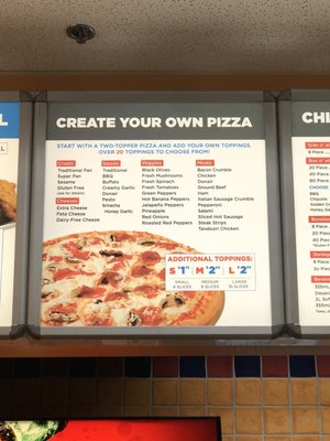 Menu photo 1 Pizza 73 Calgary, AB
