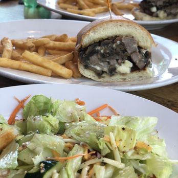 Beyond The Glory - Steak sandwich, fries, house salad. - Sports Bars Near Me - Petaluma, California