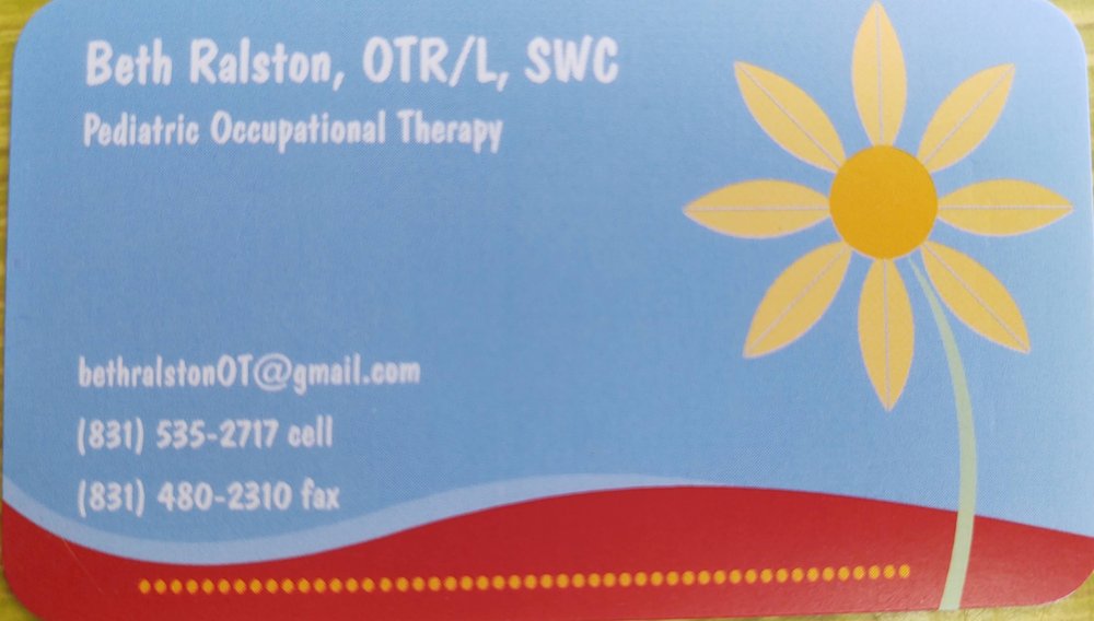 Beth Ralston, OTR/L   Pediatric Occupational Therapist - child therapist in Santa Cruz, CA