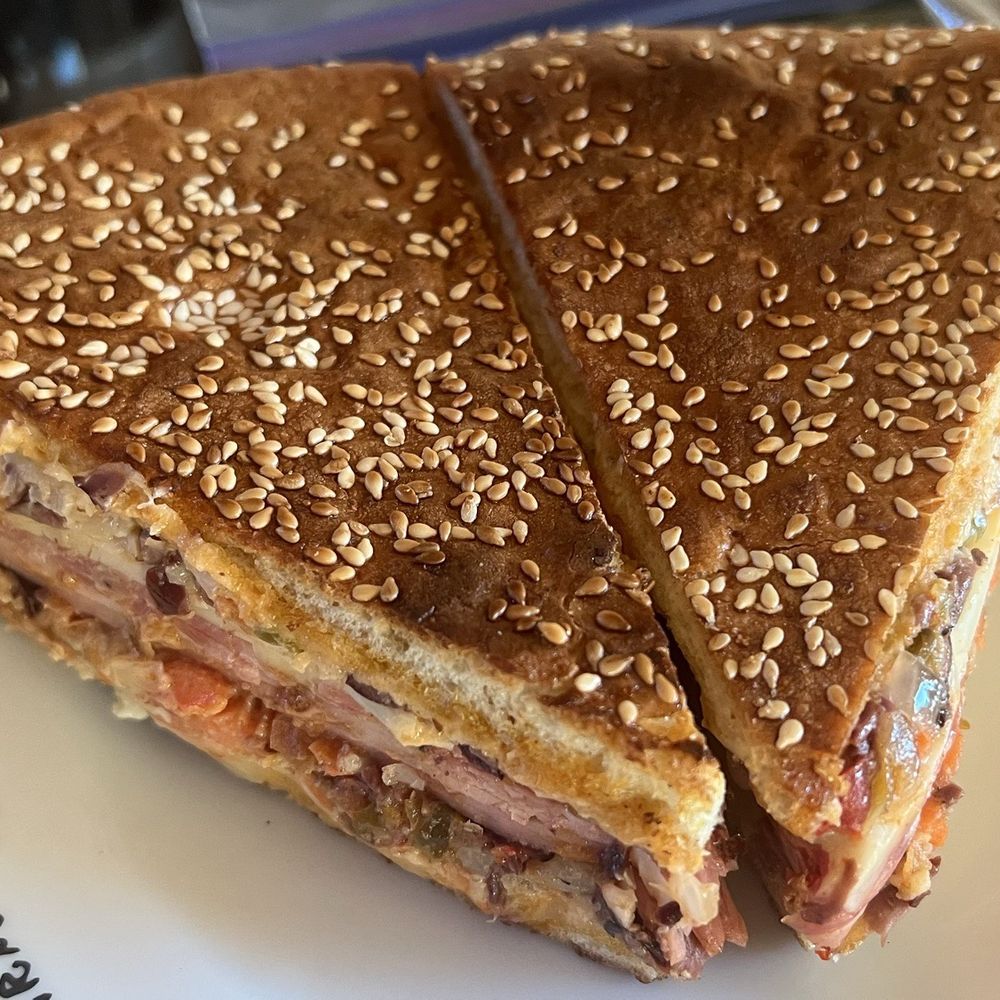 Sandy's - Muffuletta 1/4 - 2 slices - Sandwiches Near Me - San Francisco, California Sandy's - Muffuletta 1/4 - 2 slices - Sandwiches Near Me - San Francisco, California