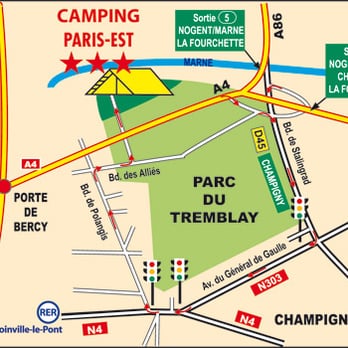 Camping Ile de France Camping Ile de France
